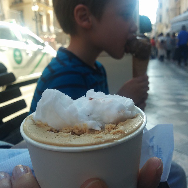 ¡Toca helado! #Granada #sinfiltros