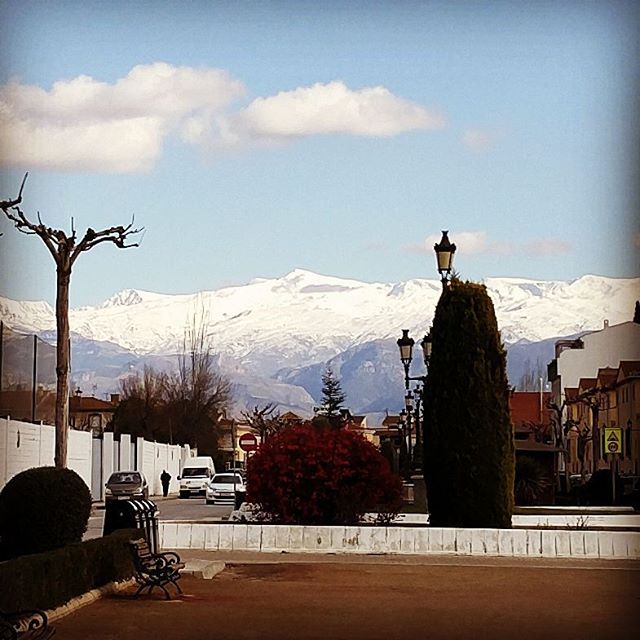 Este año no había instagrameado de lejos a la Sierra más Nevada de los alrededores #Granada